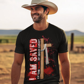 Camiseta Eu Sou Salvo - Espírito Santo Jesus Gospel