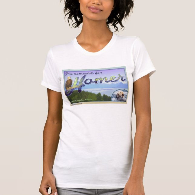 Camiseta Eu sou saudoso para o local (Frente)