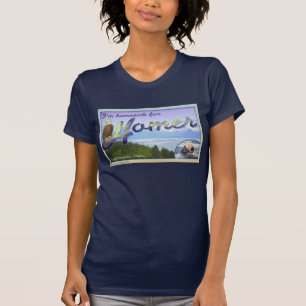 Camiseta Eu sou saudoso para o local