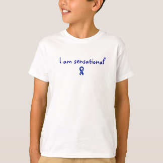 Camiseta Eu Sou Sensacional Sensacional SPD Sensibiliza Kid