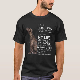 Camiseta Eu Sou Seu Amigo Seu Parceiro Seu Cachorro Da Equi