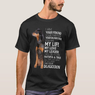 Camiseta Eu Sou Seu Amigo Seu Parceiro Seu Cachorro De Bela