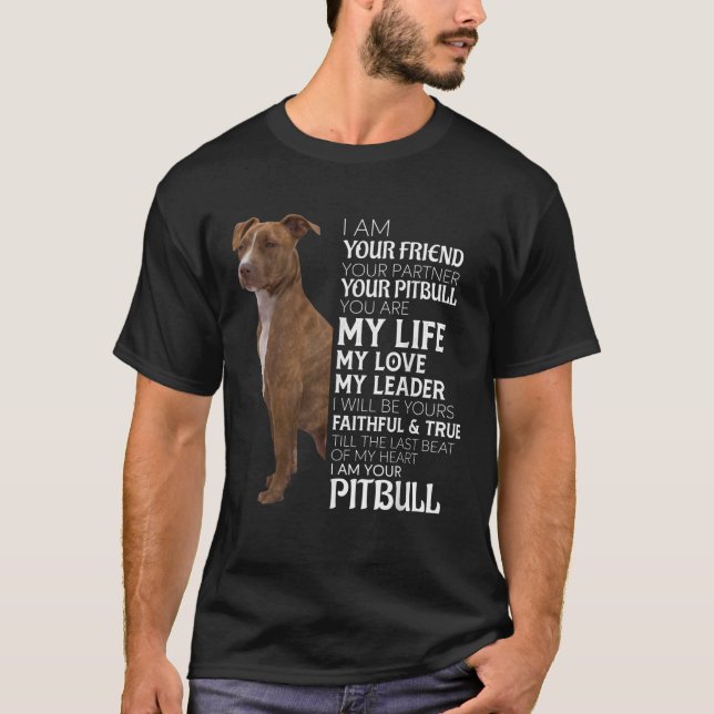 Camiseta Eu Sou Seu Amigo Seu Parceiro Seu Cachorro Idiota  (Frente)