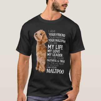 Camiseta Eu Sou Seu Amigo Seu Parceiro Seu Pai De Cachorro