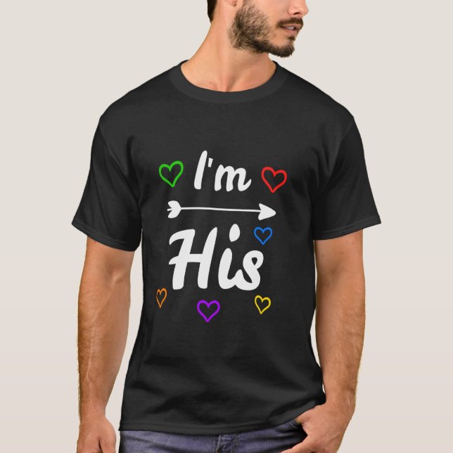 Camiseta Eu Sou Seu Casal De Lgbt Orgulho gay (Frente)