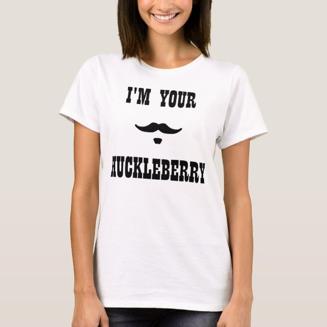 Camiseta Eu sou seu Huckleberry Doc Holliday (Frente)