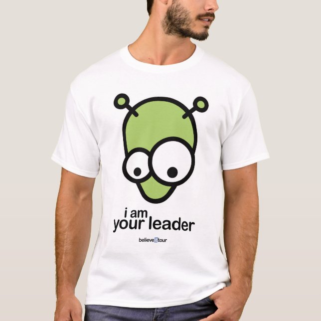 Camiseta Eu sou seu líder (Frente)