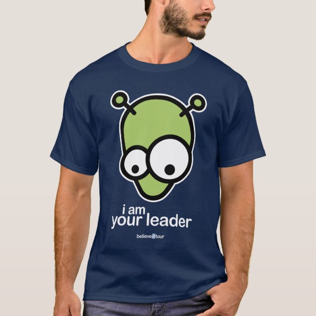 Camiseta Eu sou seu líder (Frente)