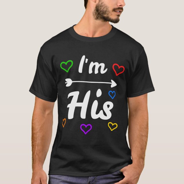 Camiseta Eu Sou Seu Orgulho gay Casal LGBT (Frente)