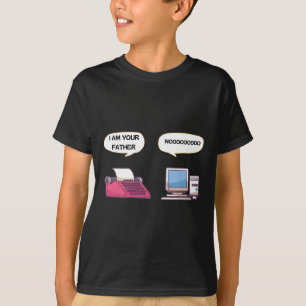 Camiseta Eu Sou Seu Pai Computador Divertido Jogador Geek N
