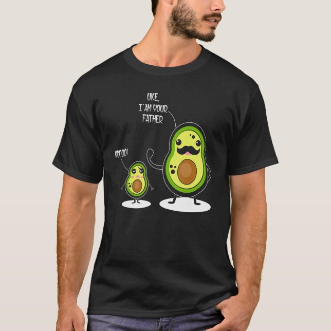 Camiseta Eu Sou Seu Pai Engraçado Avocado Padre Son Astra (Frente)