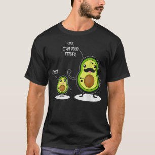 Camiseta Eu Sou Seu Pai Engraçado Avocado Pai Filho Avoca