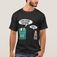 Eu sou seu pai Geek de computador de disquete USB