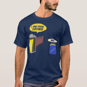 Camiseta Eu Sou Seu Pai Humor Engraçado Homens Nerd Geek E