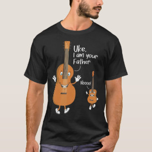 Camiseta Eu Sou Seu Pai Ukulele Guitar Instrumento Uk