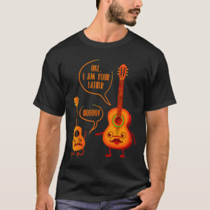 Camiseta Eu Sou Seu Pai Ukulele Guitar Music