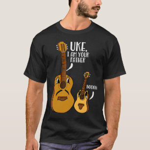 Camiseta Eu Sou Seu Pai Ukulele Noo Guitarrista P