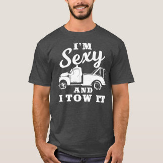 Camiseta Eu sou sexy e eu digo que é engraçado.