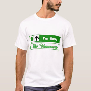 Camiseta Eu sou sinal fácil da fuga do esqui
