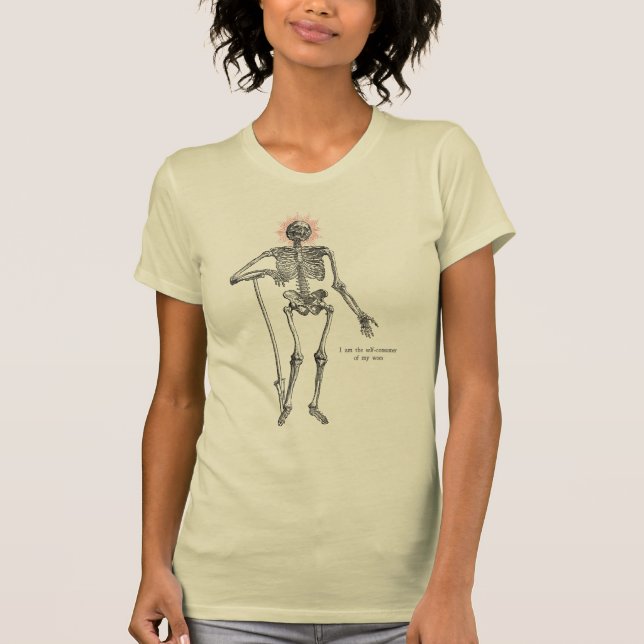 Camiseta Eu sou Skeleton! (Frente)