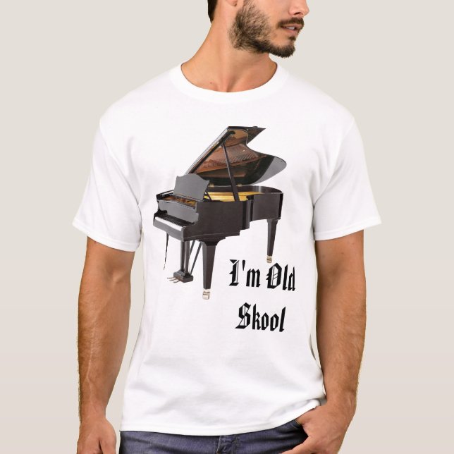 Camiseta Eu sou Skool velho (Frente)