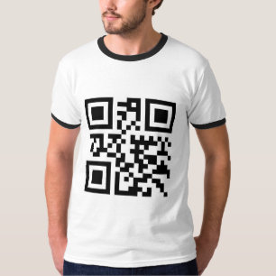 Camiseta Eu sou solteiro QR T-Shirt