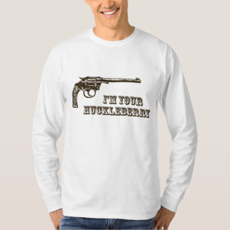 Camiseta Eu sou sua arma ocidental do Huckleberry
