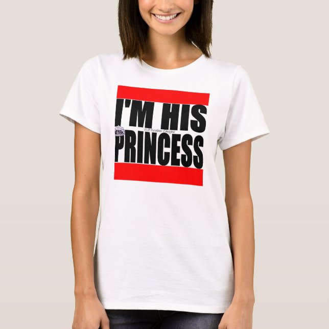 Camiseta Eu sou sua princesa (Frente)