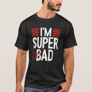 Camiseta Eu sou Super Pai Engraçado Pai do Dia do Pai Piada