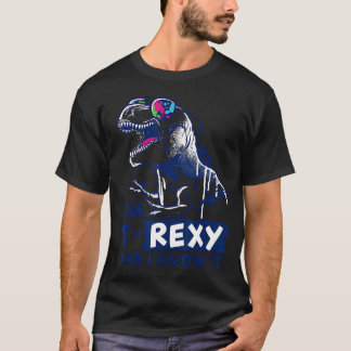 Camiseta Eu sou T-Rexy e eu conheço T-Shirt