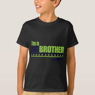 Camiseta Eu sou t-shirt azul/verde do big brother outra vez