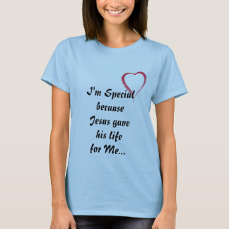 Camiseta Eu sou t-shirt especial