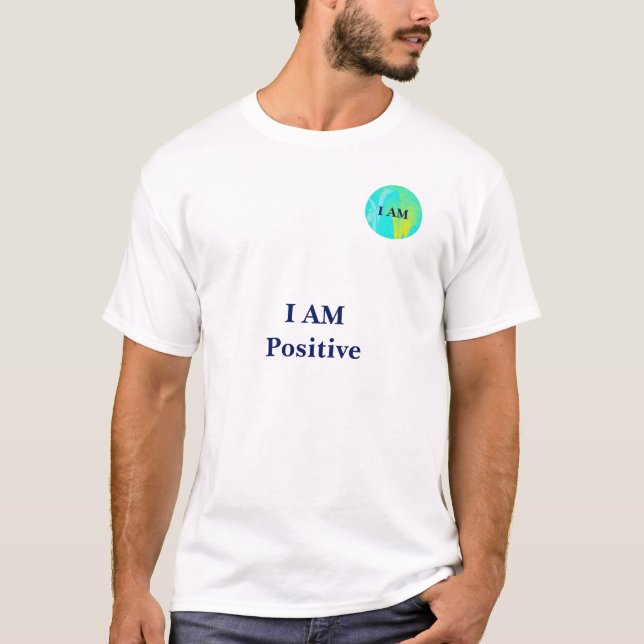 Camiseta Eu sou T-shirt positiva (Frente)