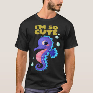 Camiseta Eu Sou Tão Bonita Criatura Do Mar Do Mar