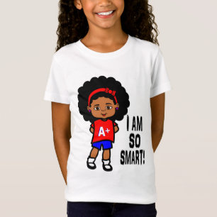 Camiseta EU SOU TÃO ESPERTO! O t-shirt da menina