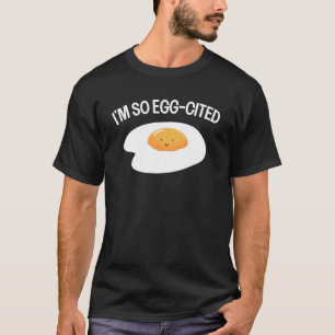 Camiseta Eu sou Tão Ovo Citado Legal Ovo Fritado Ovo Café d