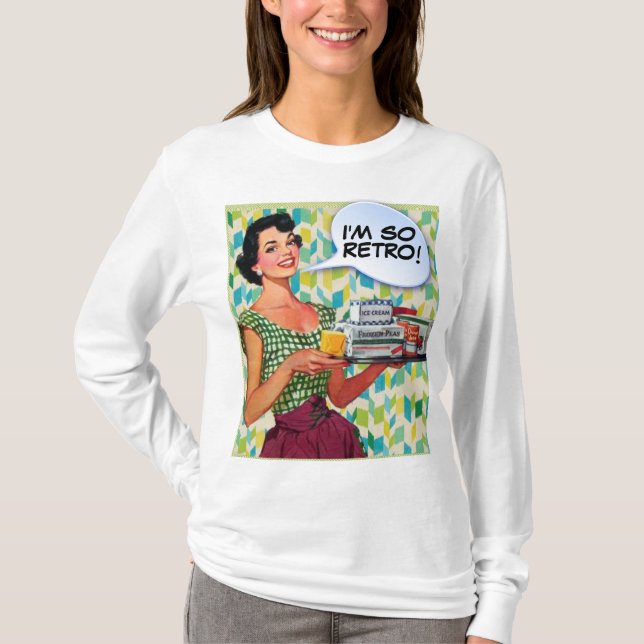 CAMISETA EU SOU TÃO RETRO! T-SHIRTS (Frente)