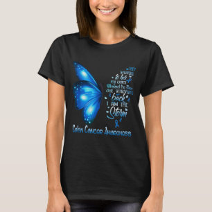 Camiseta Eu sou tempestade design de borboleta de conscient