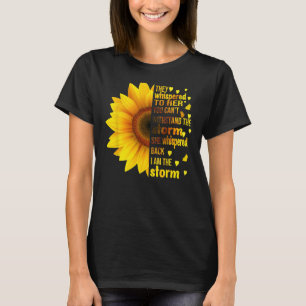 Camiseta Eu Sou Tempestade Que Eles Assaltaram Para Sua Fem