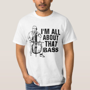 Camiseta Eu sou todo sobre o BASS, Mens T-shirts