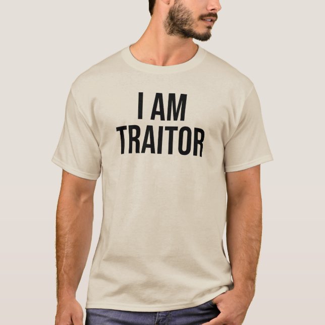Camiseta Eu Sou Traidor (Frente)