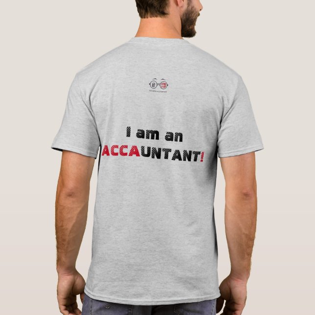 Camiseta "Eu Sou Um Acusado" (Verso)