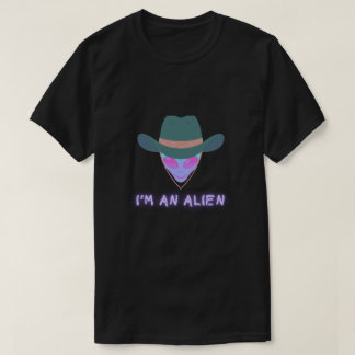 Camiseta "EU SOU UM ALIENÍGENA" - Cowboy