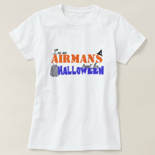 Camiseta Eu sou um alívio aéreo para o Dia das Bruxas