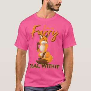 Camiseta Eu Sou Um Aluguel Com Isso Fox Furso Antropomórfic