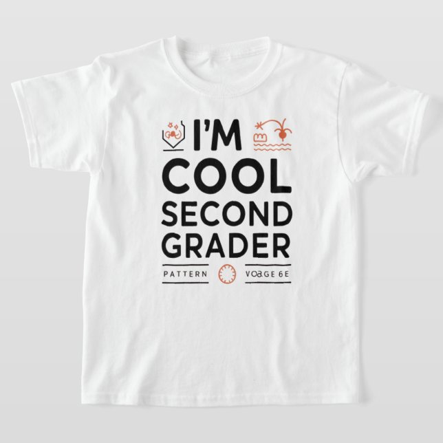 Camiseta Eu Sou Um Aluno da Segunda Série Legal de (Postura )