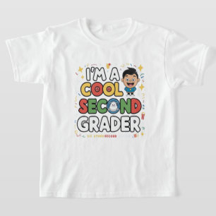 Camiseta Eu Sou Um Aluno do Segundo Ano Maneiro Vo
