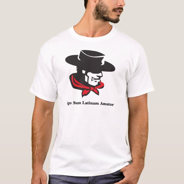 Camiseta EU SOU UM AMANTE LATIN, no latino (Frente)