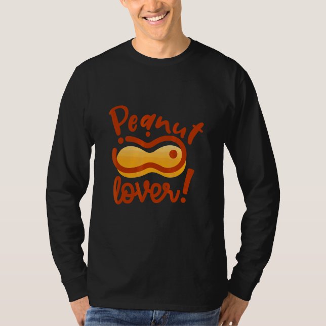 Camiseta Eu Sou Um Amendoim Sementes Semente Comestível De  (Frente)