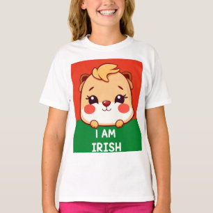 Camiseta Eu sou um animal irlandês fofo